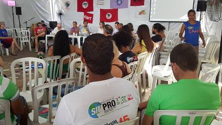 Atividades durante o FSM Atividades durante o FSM